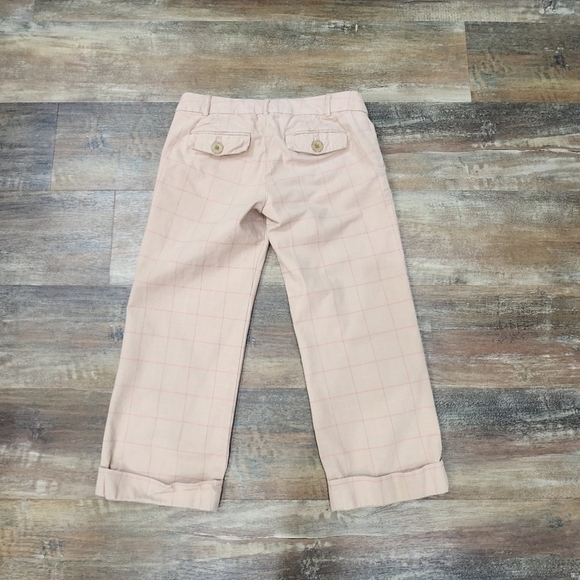 VINTAGE Abercrombie & Fitch Low Waist Crop Pants Y2K Size 4 - Picture 6 of 7